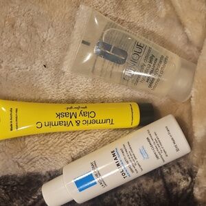 Skincare Trio - Clinique, La Roche Posay, And My Skinny Mask